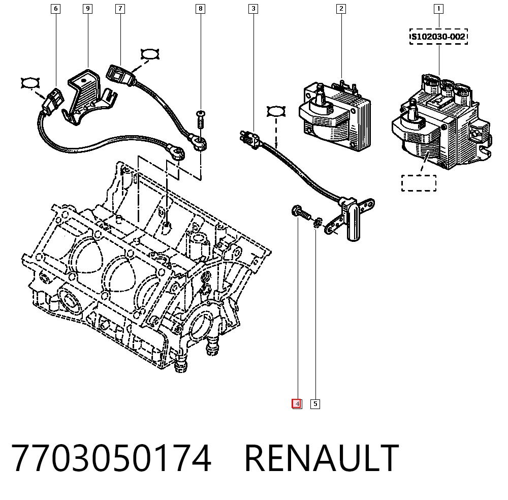 7703050174 Renault (RVI)