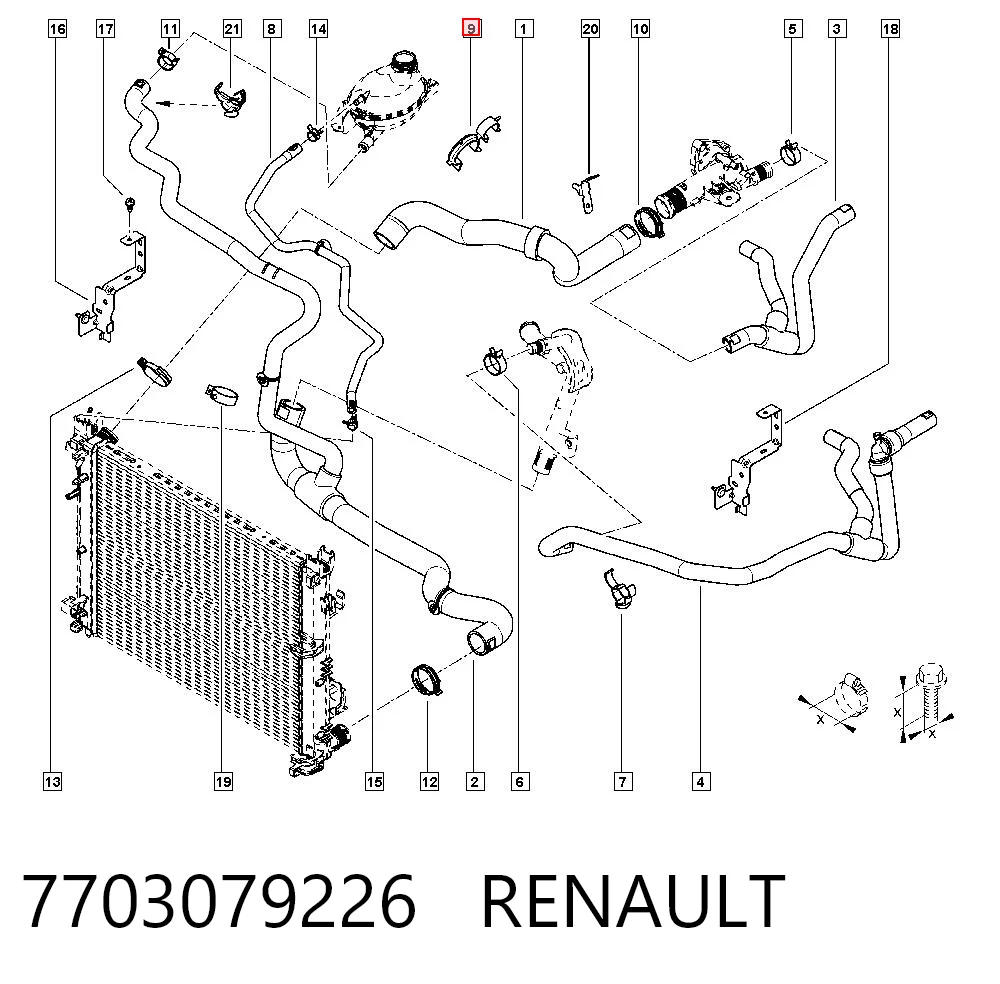 7703079226 Renault (RVI)