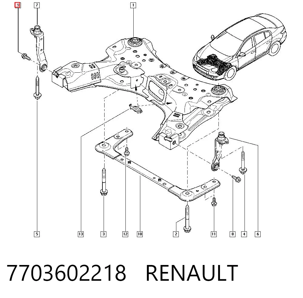 7703602218 Renault (RVI)