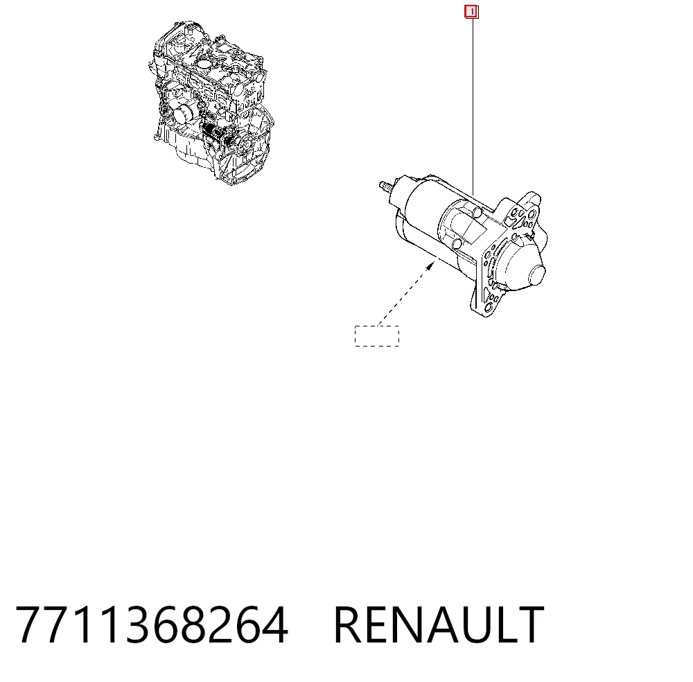 Купити Стартер Renault Clio III BR01, CR01