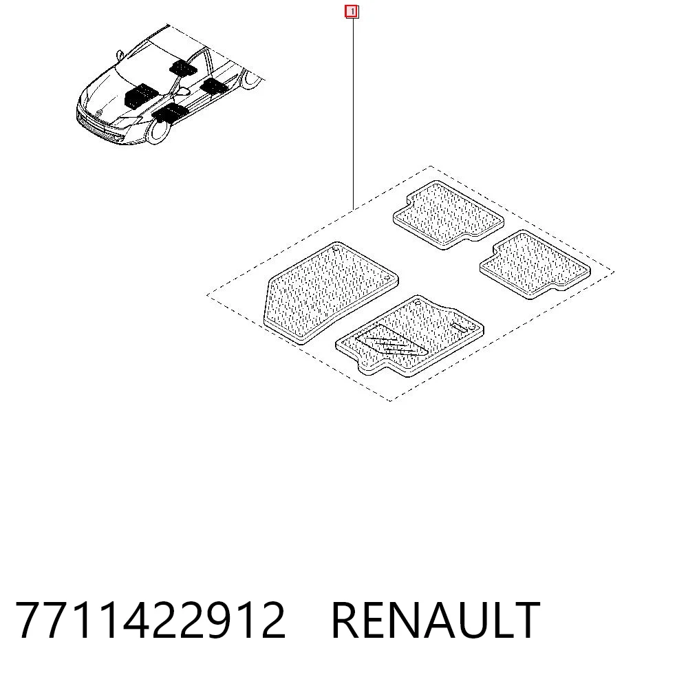 7711422912 Renault (RVI)