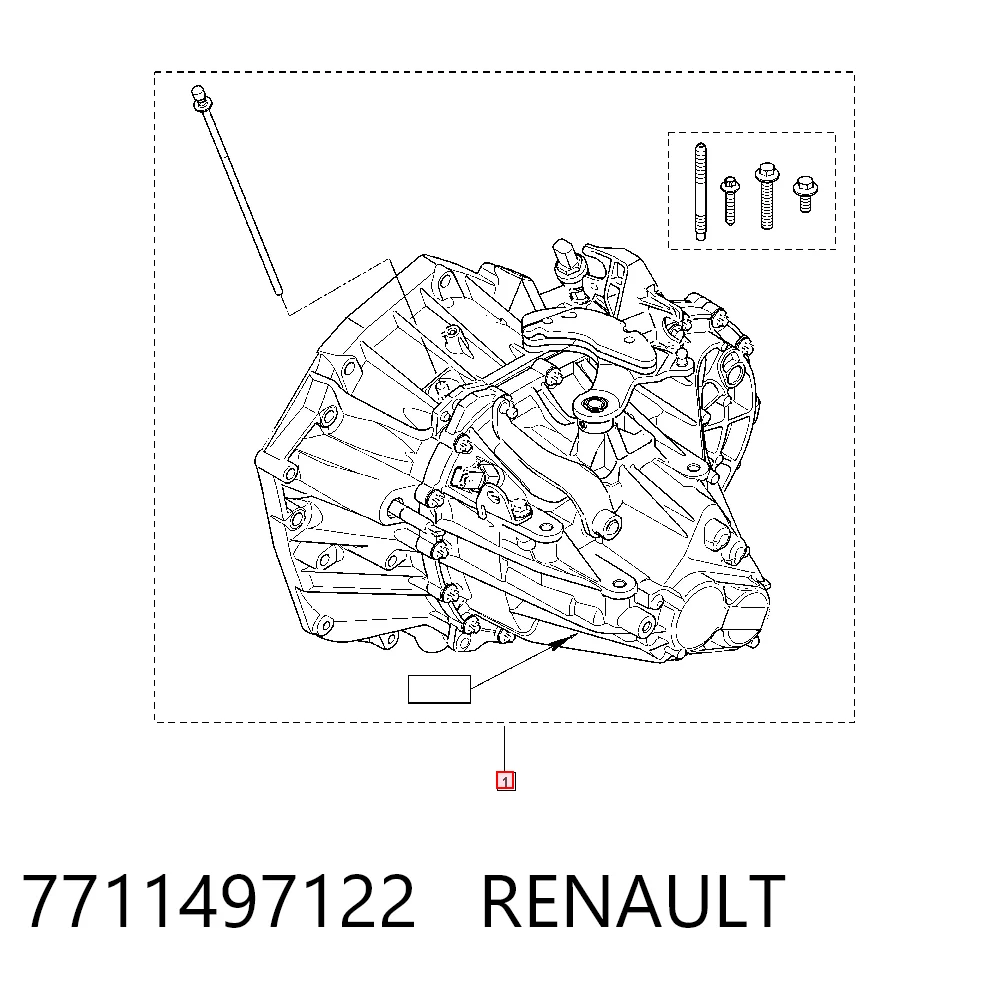 МКП в зборі Renault Scenic GRAND II мінівен (JM0, JM1) (2004 - 2009) ціна, від 145.70 USD