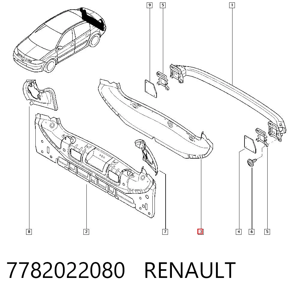 7782022080 Renault (RVI)