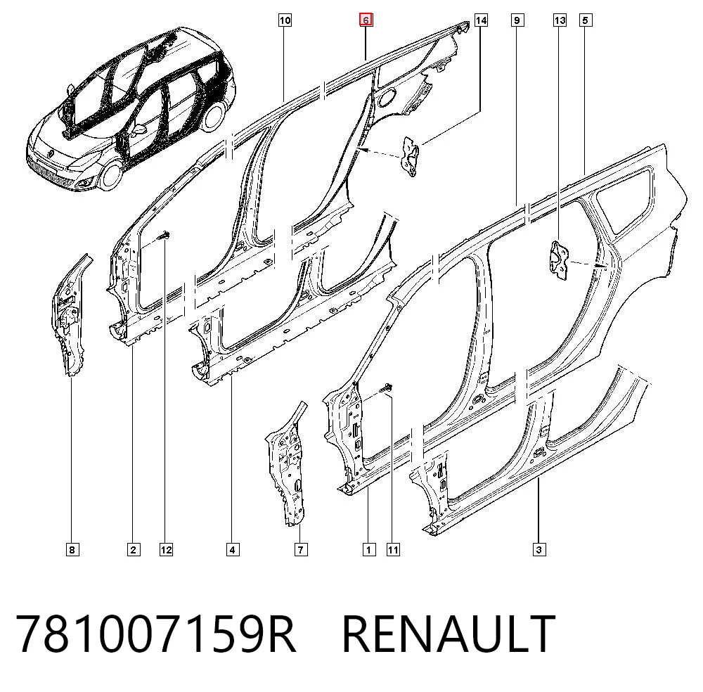 781007159R Renault (RVI)