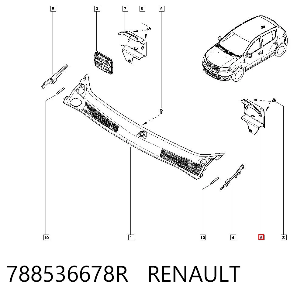 788536678R Renault (RVI)