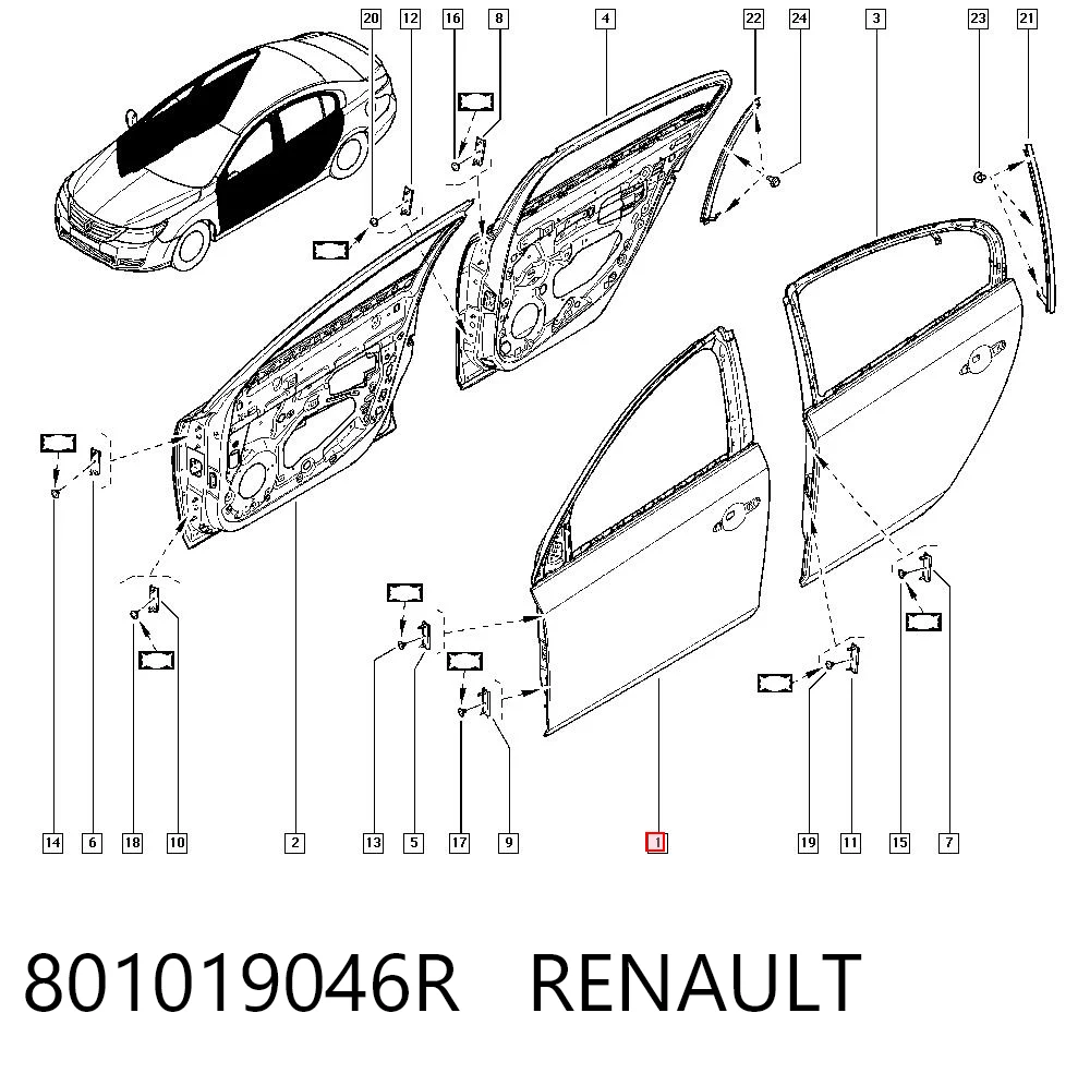 801019046R Renault (RVI)