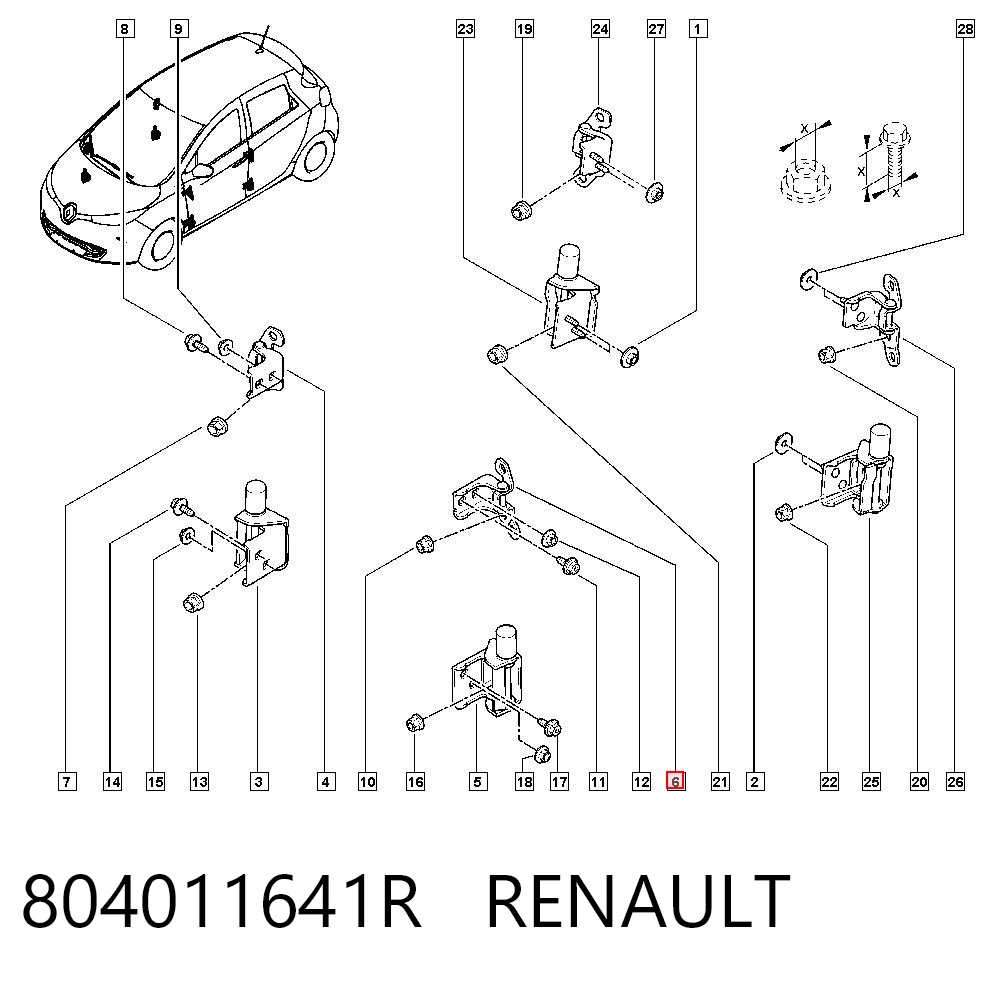 804011641R Renault (RVI)
