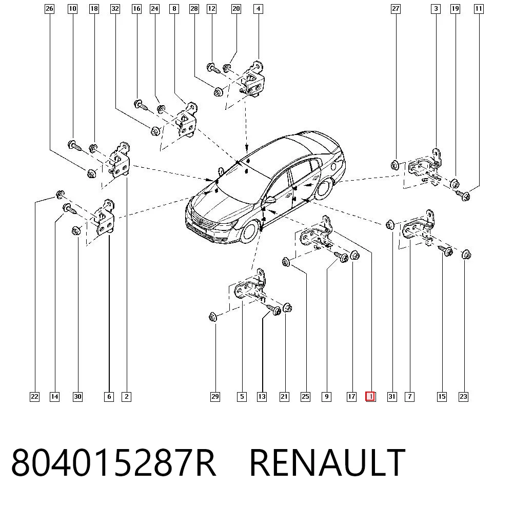 804015287R Renault (RVI)