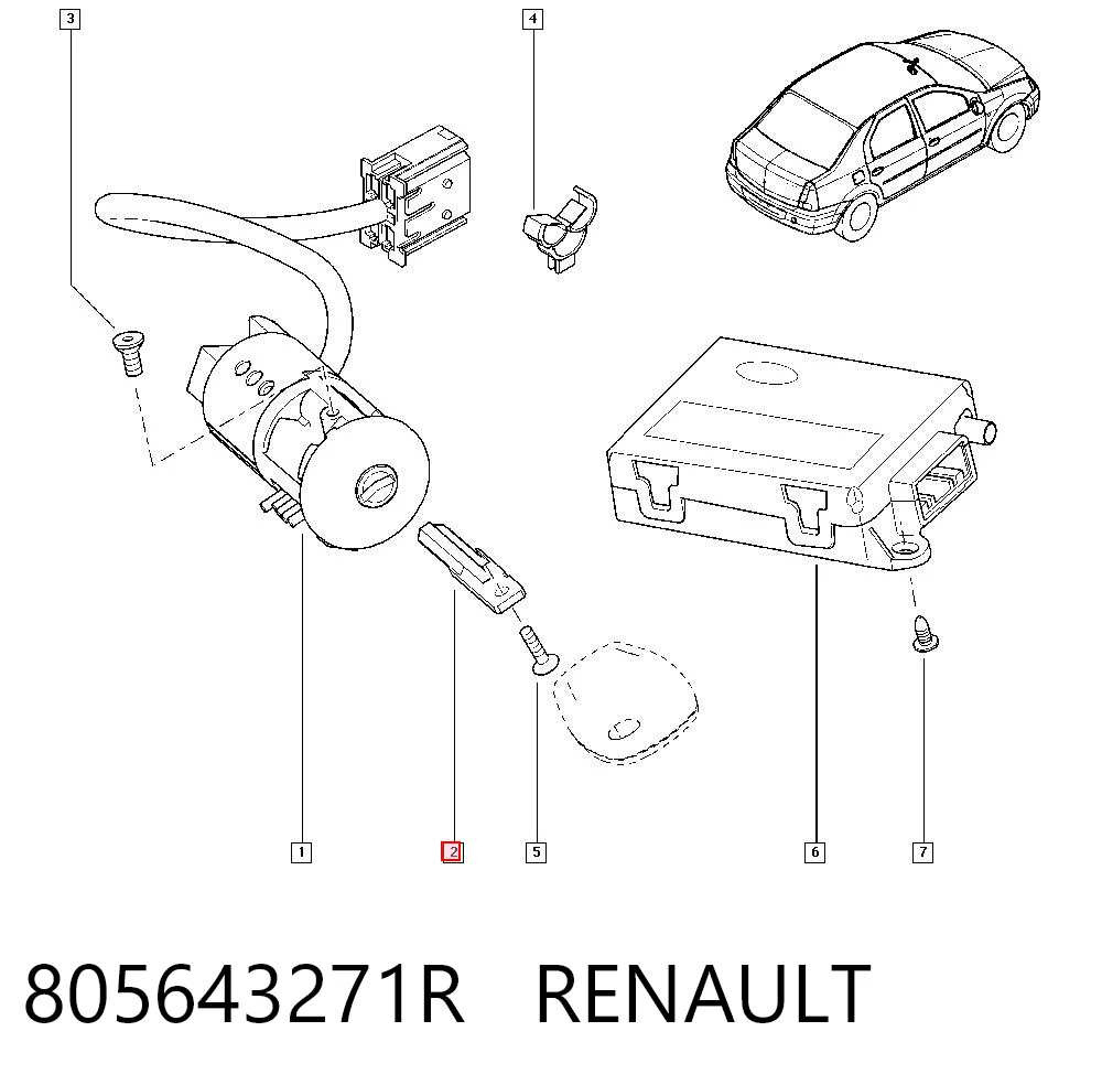 805643271R Renault (RVI)