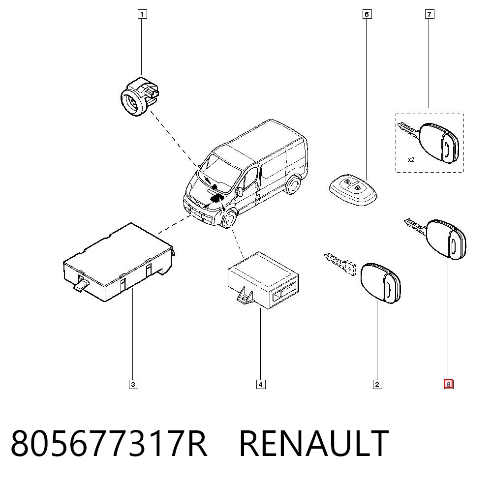 805677317R Renault (RVI)