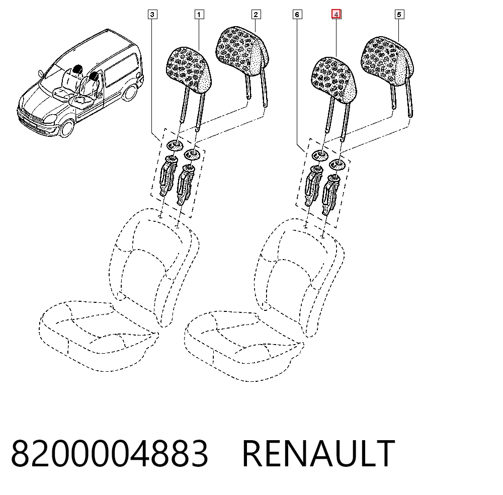 8200004883 Renault (RVI) Клапан рециркуляції відпрацьованих газів EGR