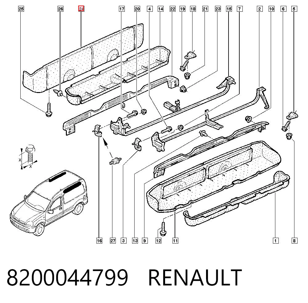 8200044799 Renault (RVI)