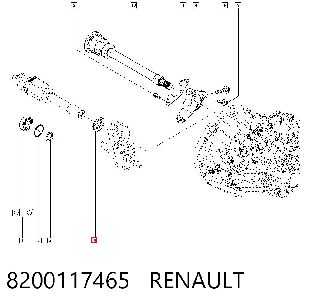 8200117465 Renault (RVI)