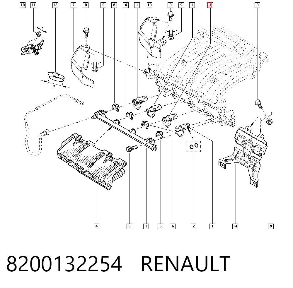 Форсунка паливна AND 30906408 ціна, від 23.67 USD