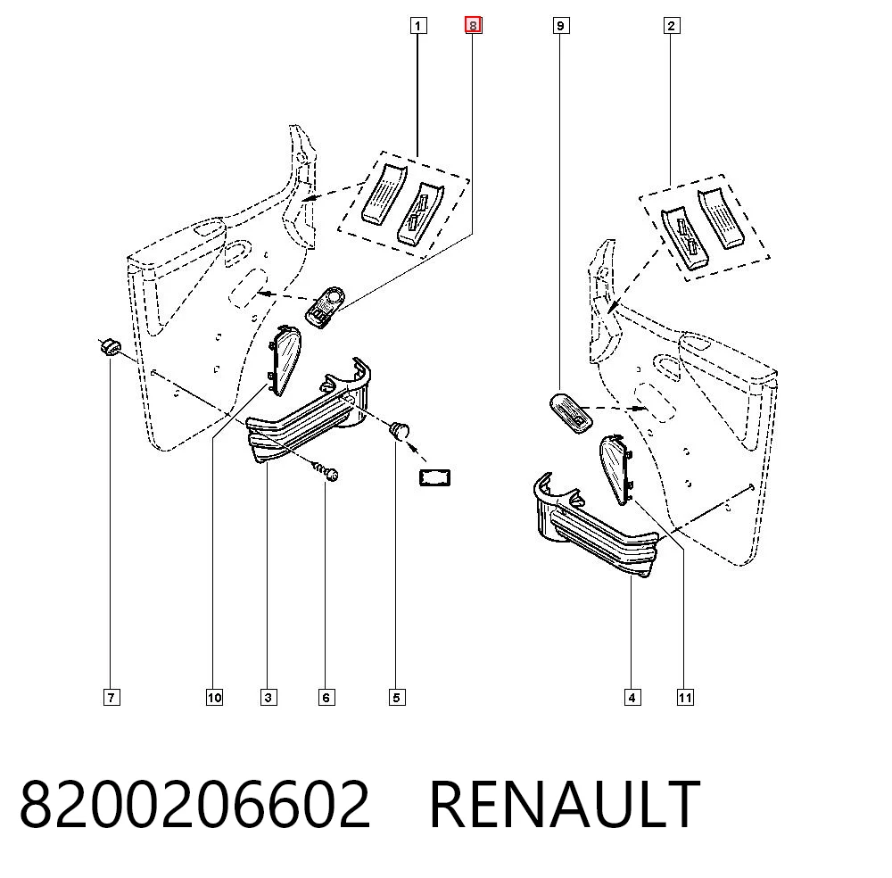 8200206602 Renault (RVI) 