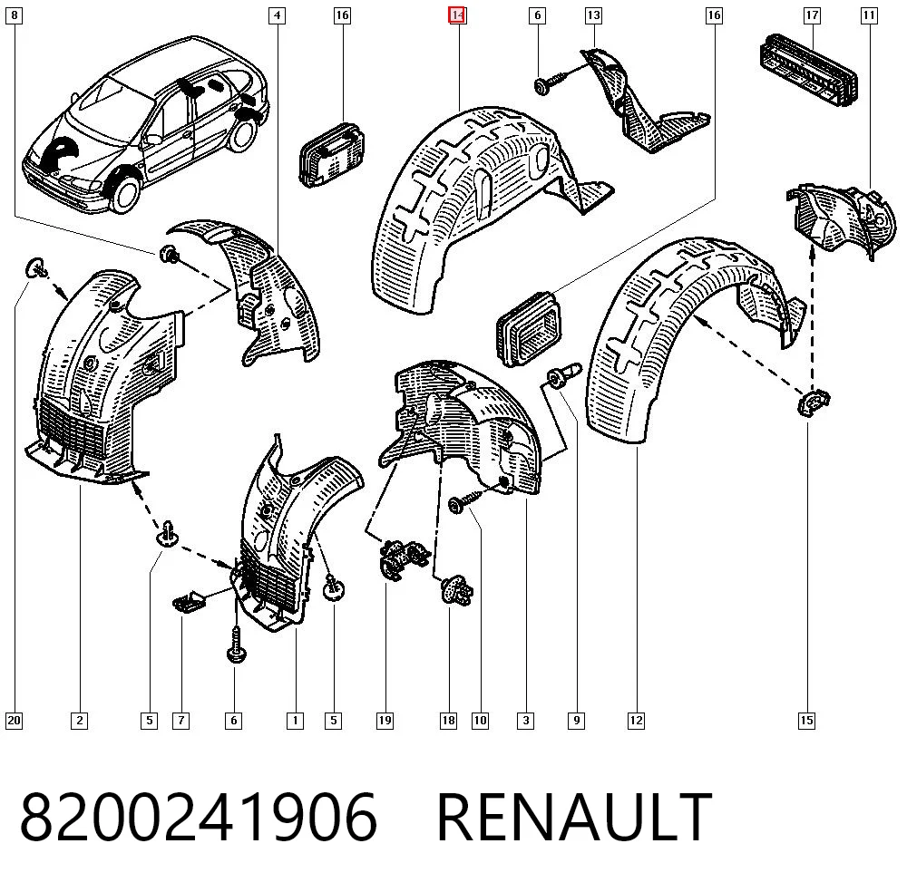 8200241906 Renault (RVI)