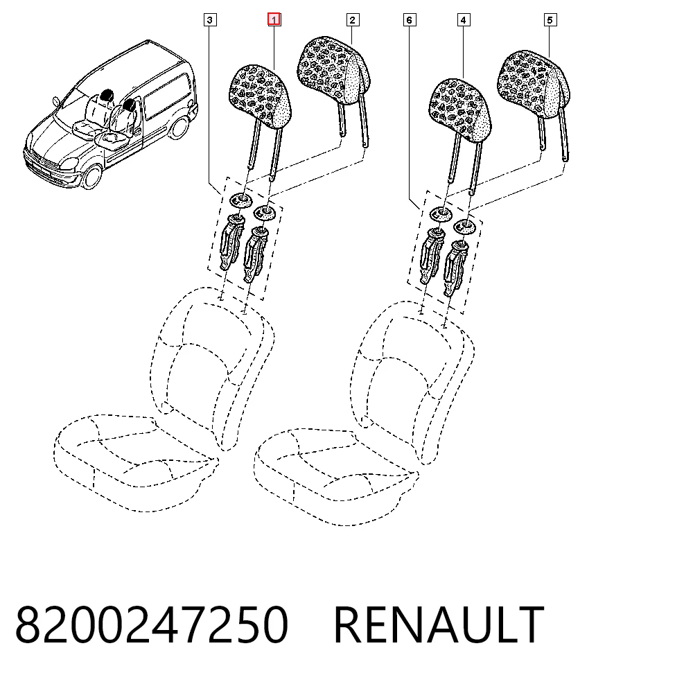8200247250 Renault (RVI) Клапан рециркуляції відпрацьованих газів EGR
