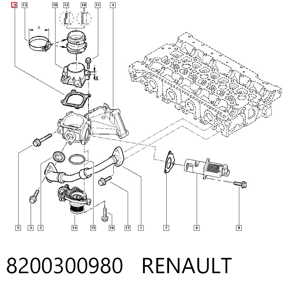 8200300980 Renault (RVI)