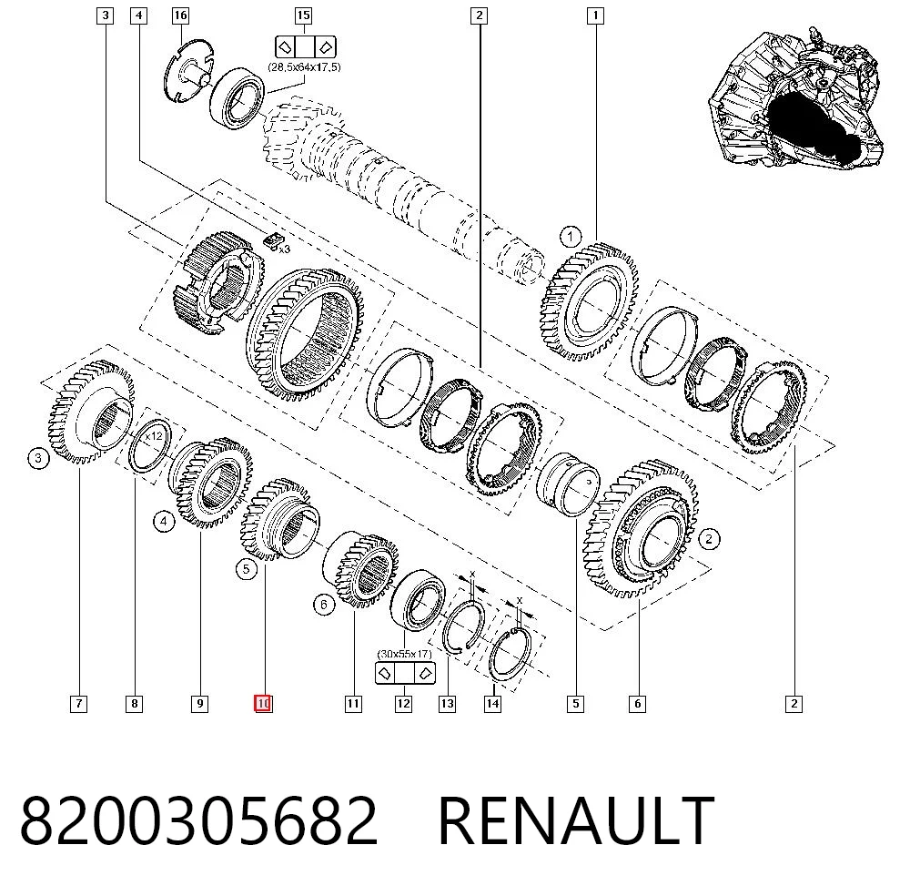 8200305682 Renault (RVI)