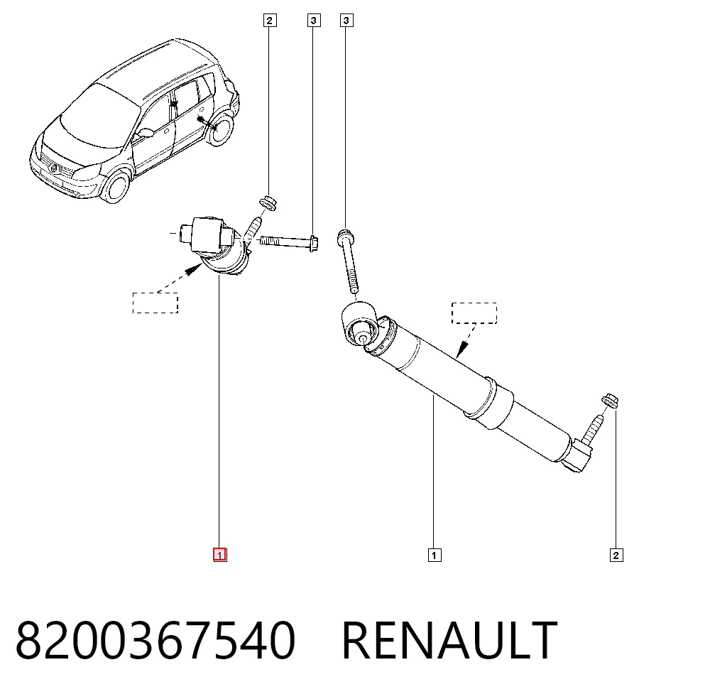 Задній амортизатор Magneti Marelli 6228G