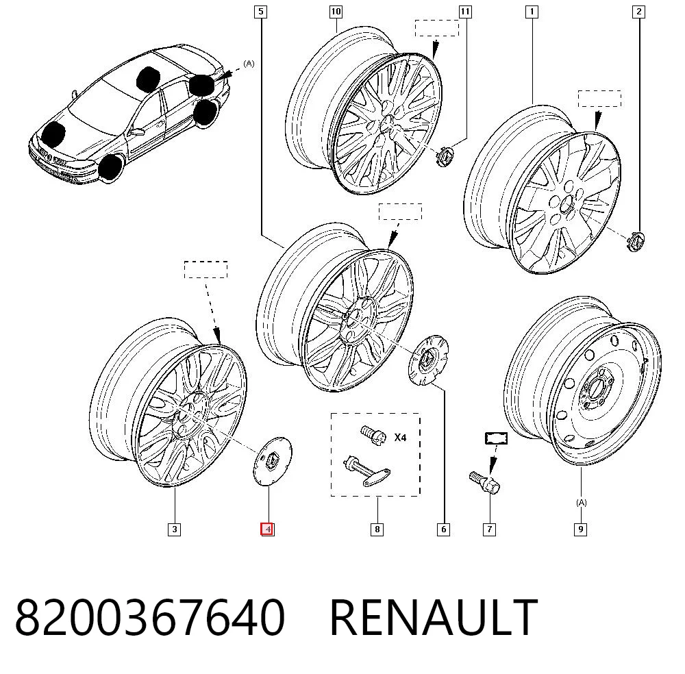 8200367640 Renault (RVI)