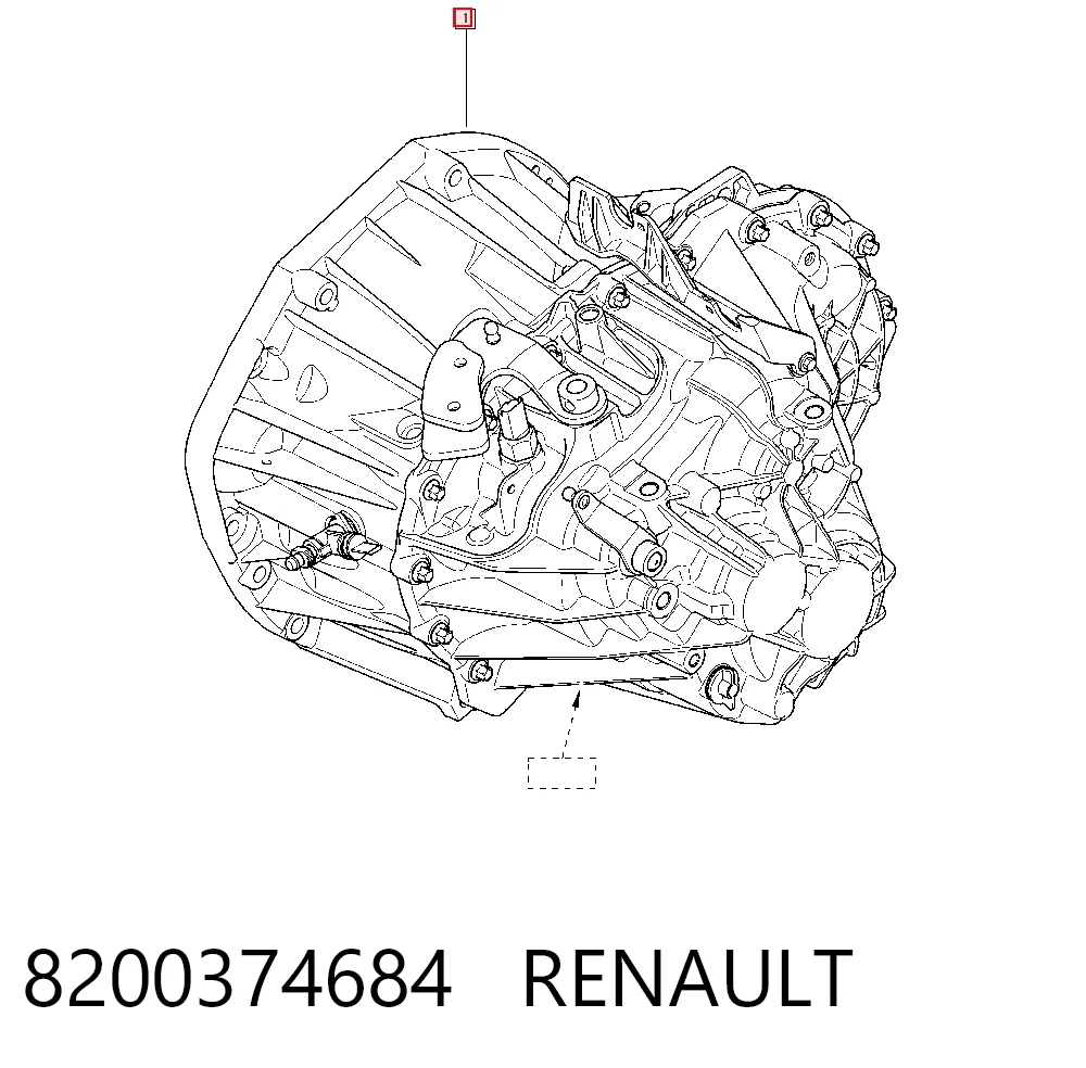 МКП в зборі Renault Laguna II універсал (KG0, KG1) (2001 - 2007) ціна, від 174.84 USD