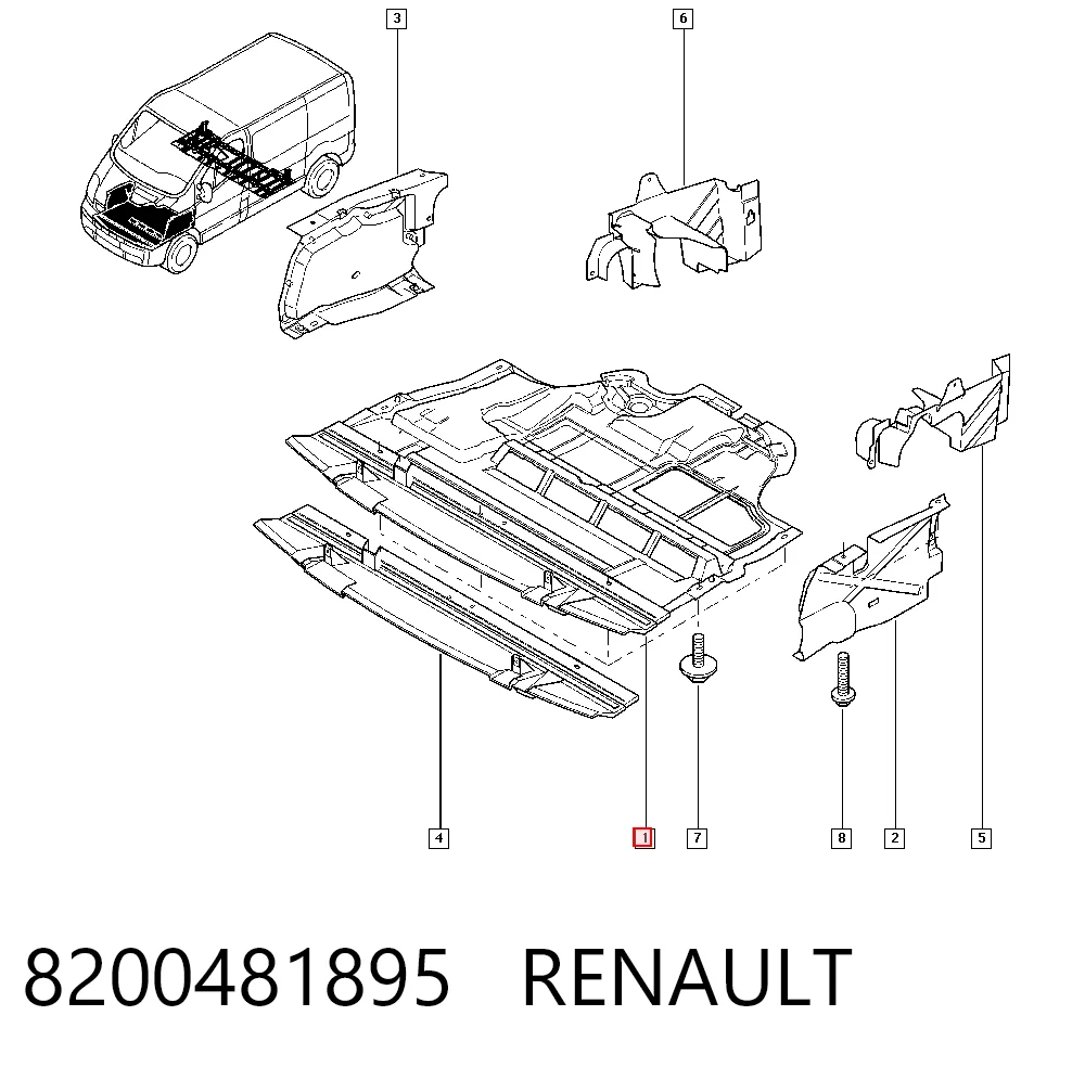 CVR98421 Magneti Marelli Захист піддона двигуна