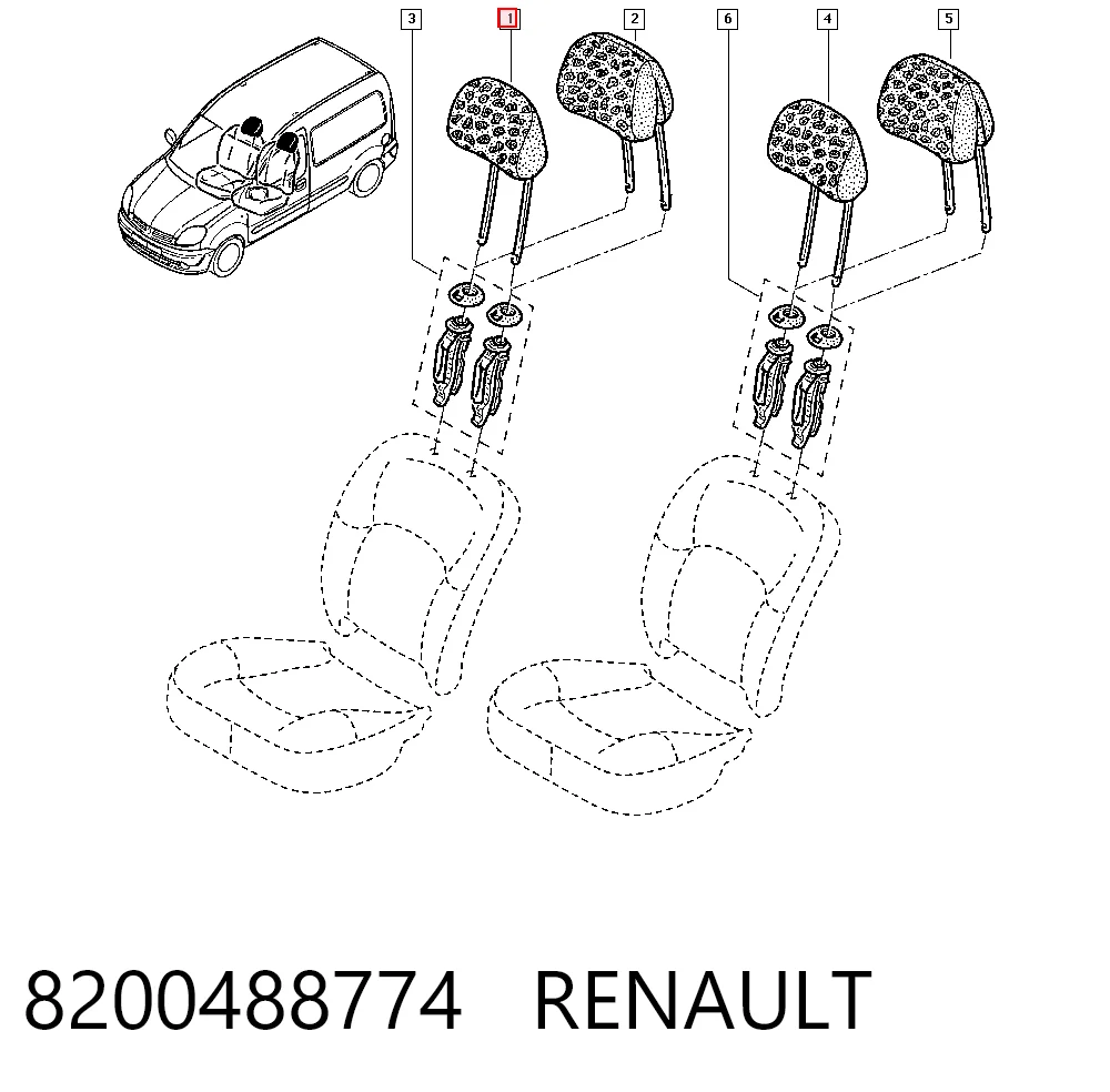 8200488774 Renault (RVI) Клапан рециркуляції відпрацьованих газів EGR