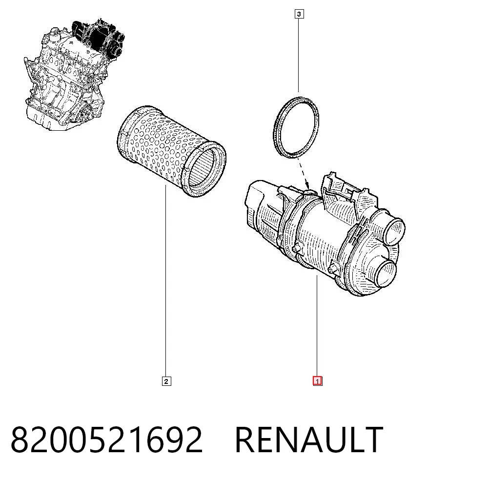 8200521692 Renault (RVI)