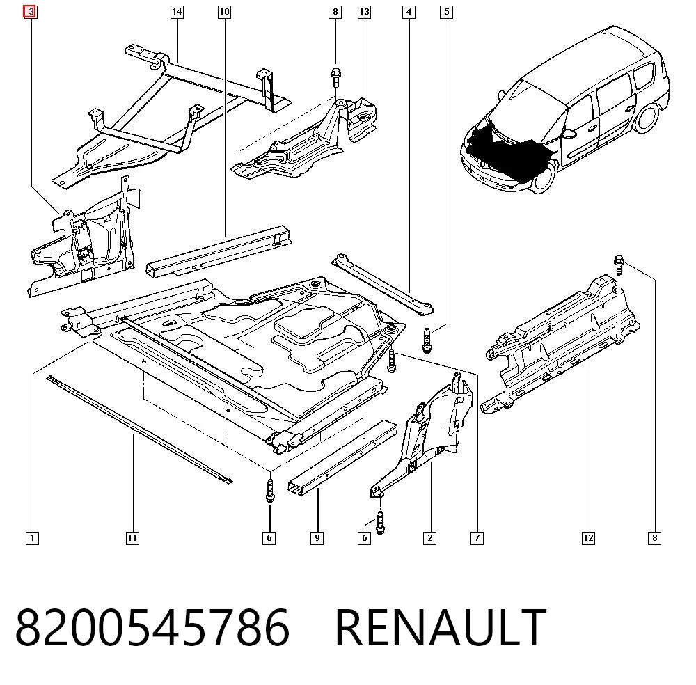 8200545786 Renault (RVI)
