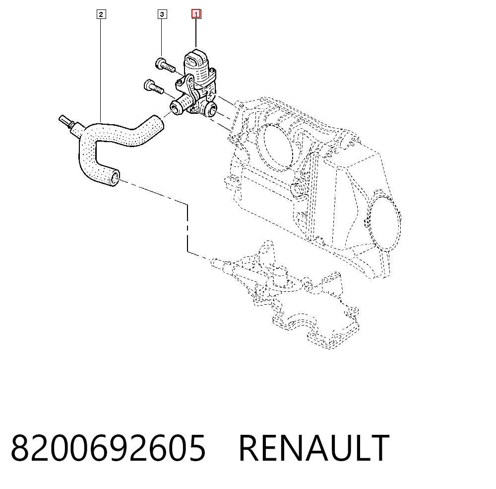 8200692605 Renault (RVI) РХХ
