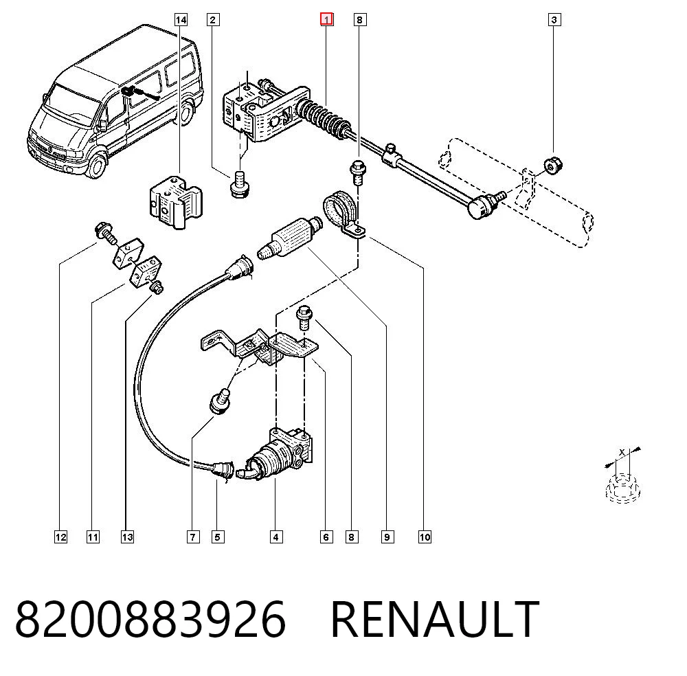 8200883926 Renault (RVI)