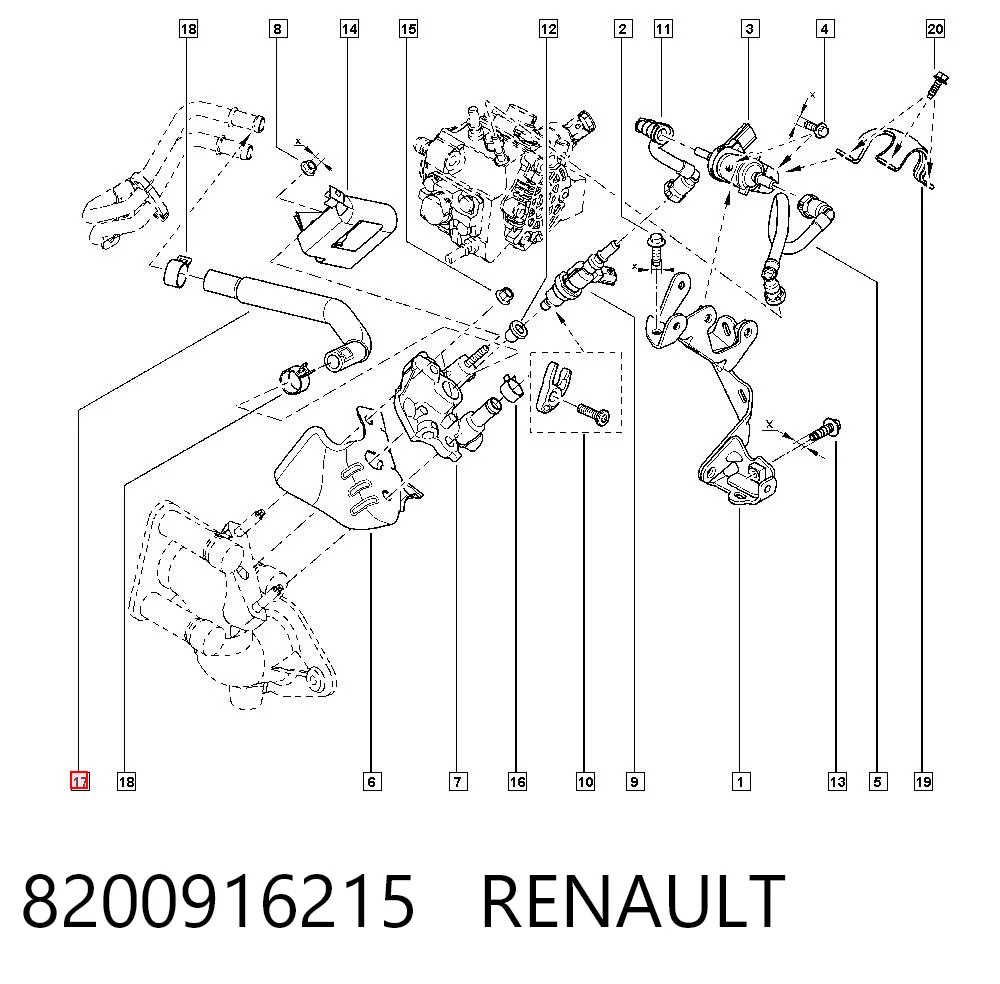 8200916215 Renault (RVI)