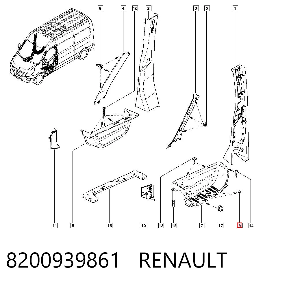 8200939861 Renault (RVI)