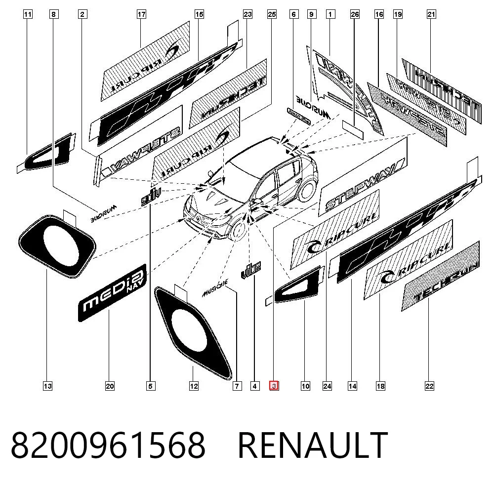 8200961568 Renault (RVI)