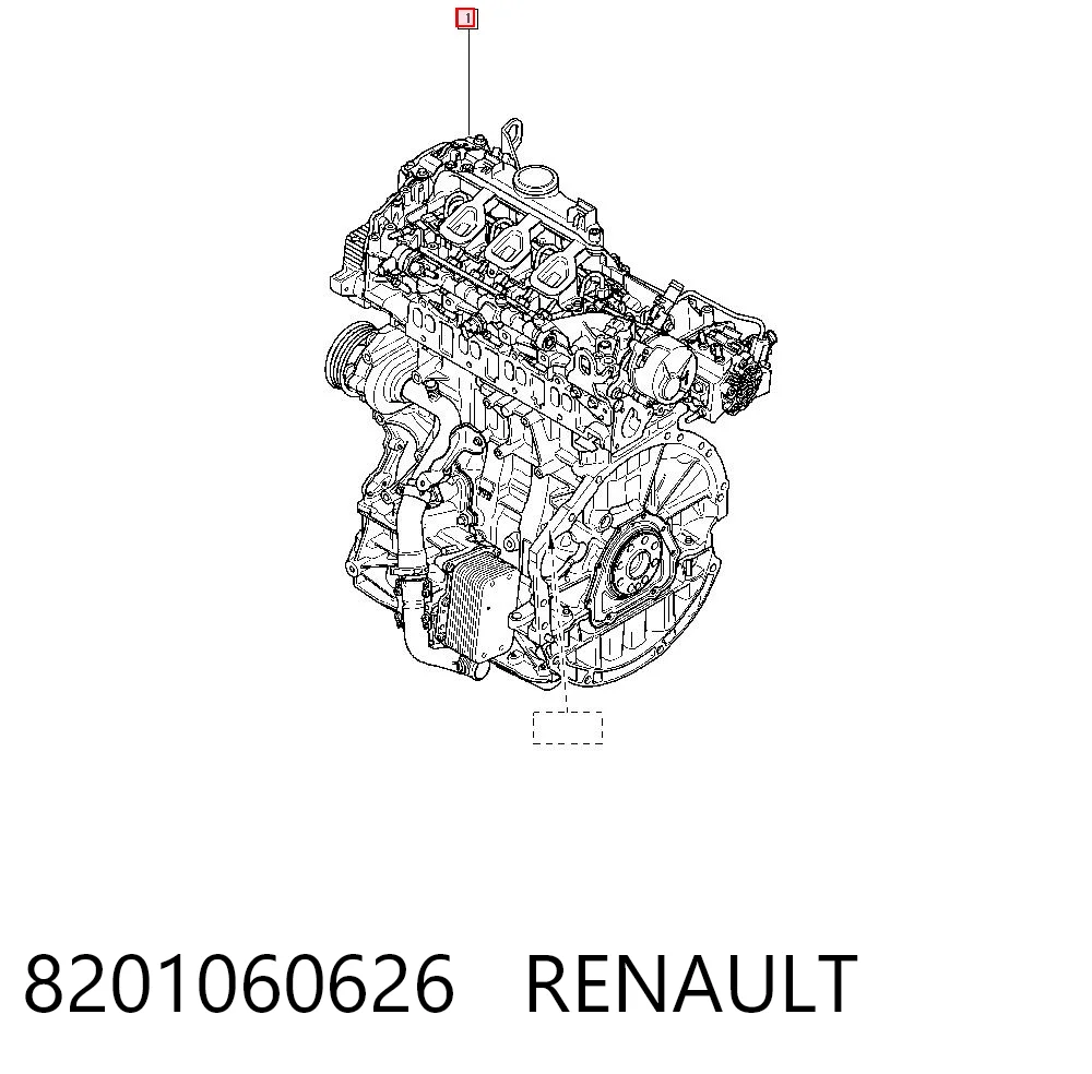 8201060626 Renault (RVI) Мотор в зборі