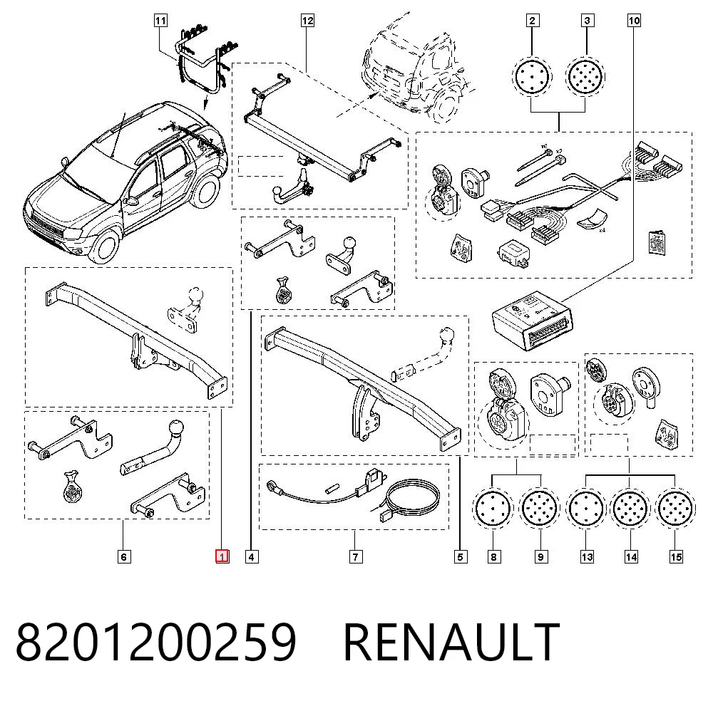 8201200259 Renault (RVI)
