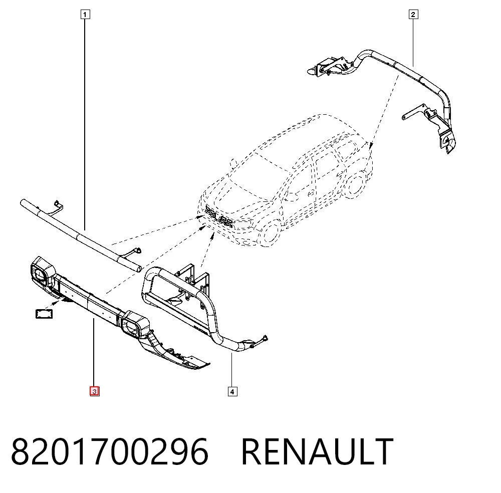 8201700296 Renault (RVI)