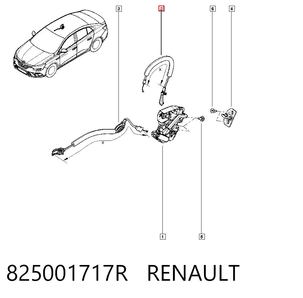 825001717R Renault (RVI)