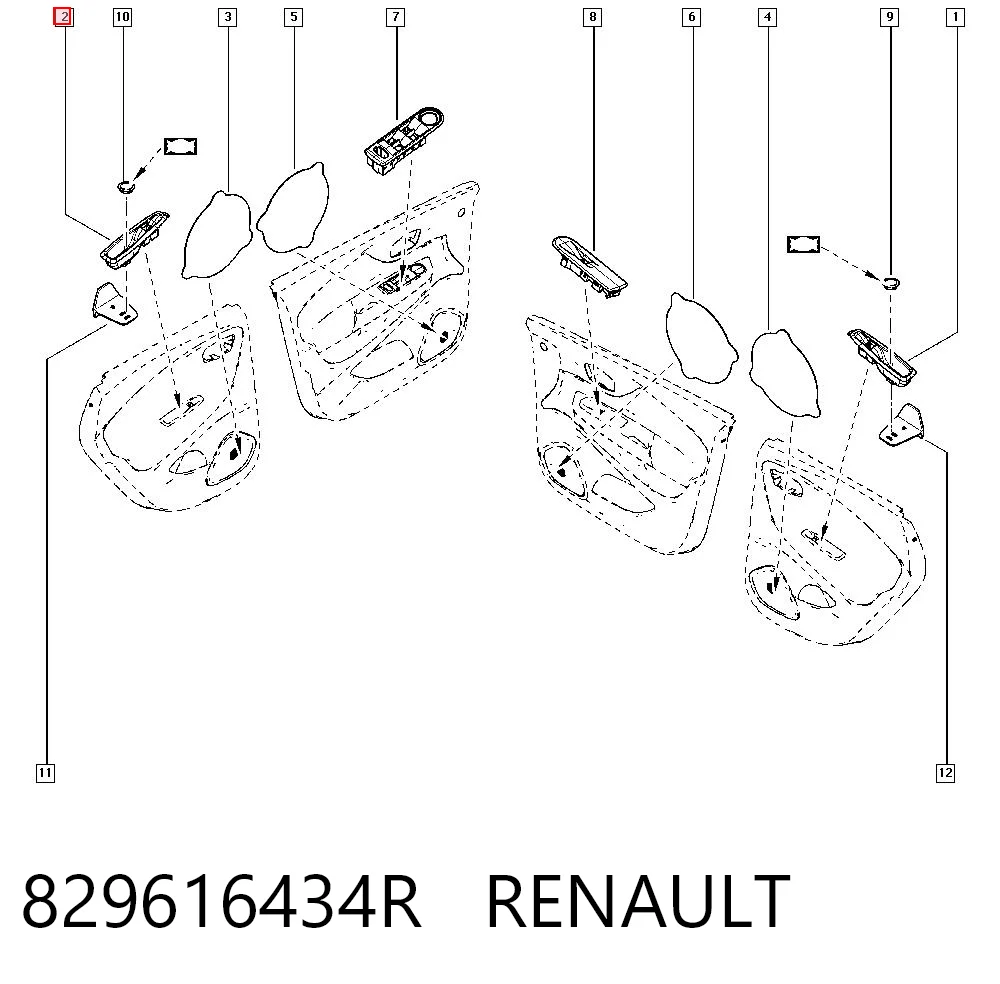 829616434R Renault (RVI)