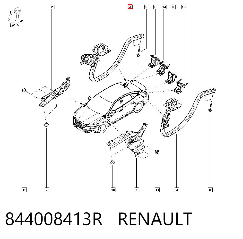 844008413R Renault (RVI)