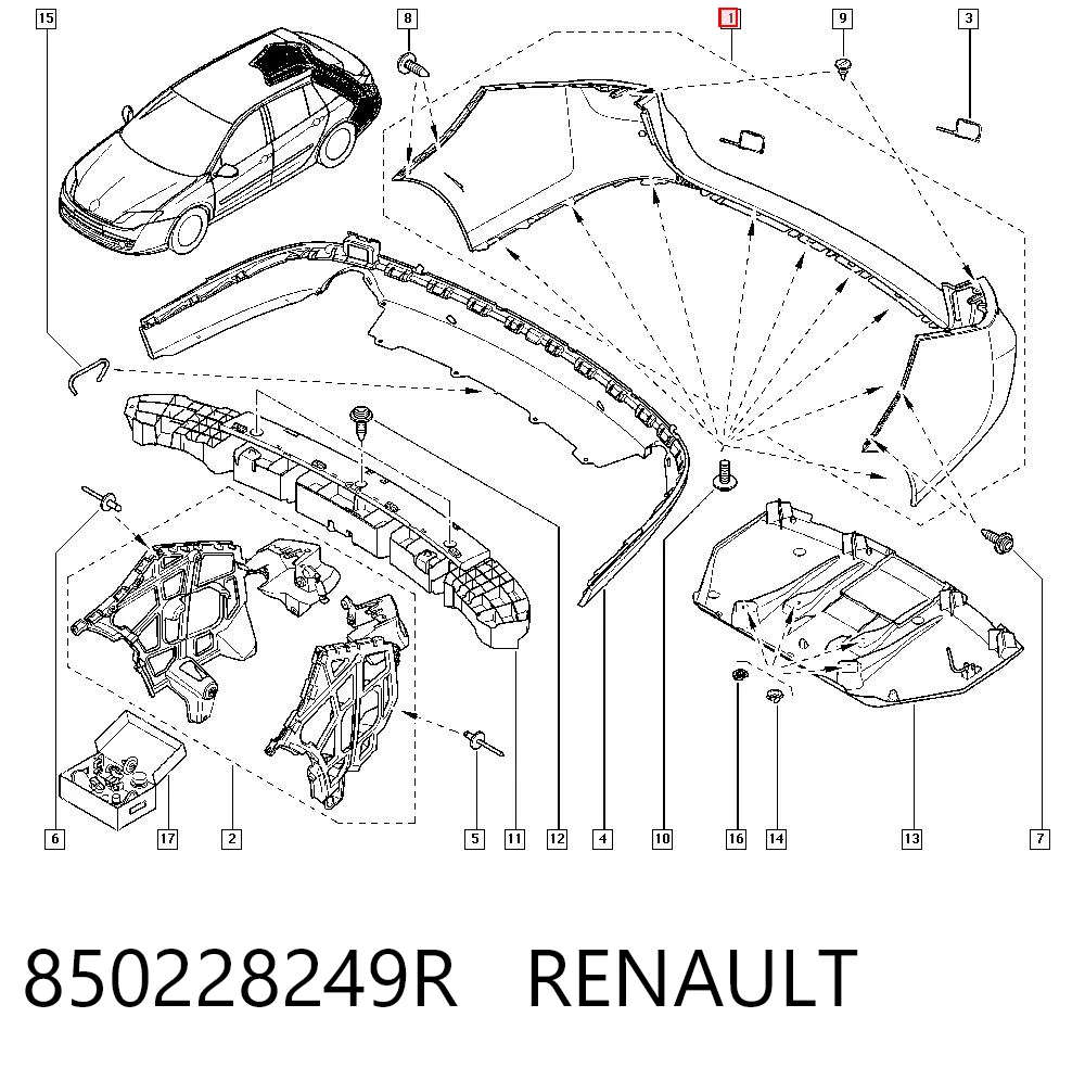 850228249R Renault (RVI)
