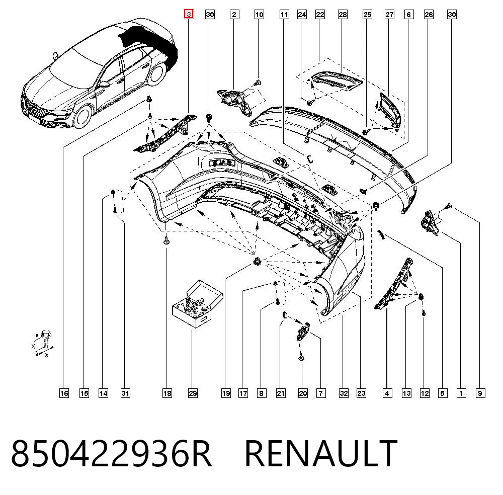 850422936R Renault (RVI)