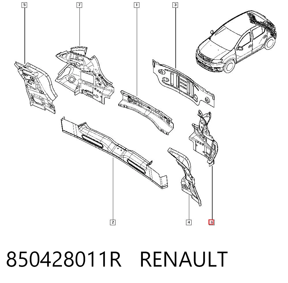 850428011R Renault (RVI)