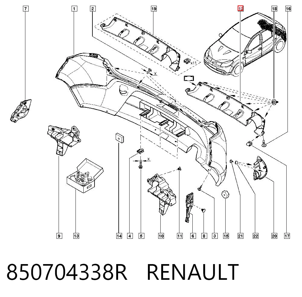 850704338R Renault (RVI)