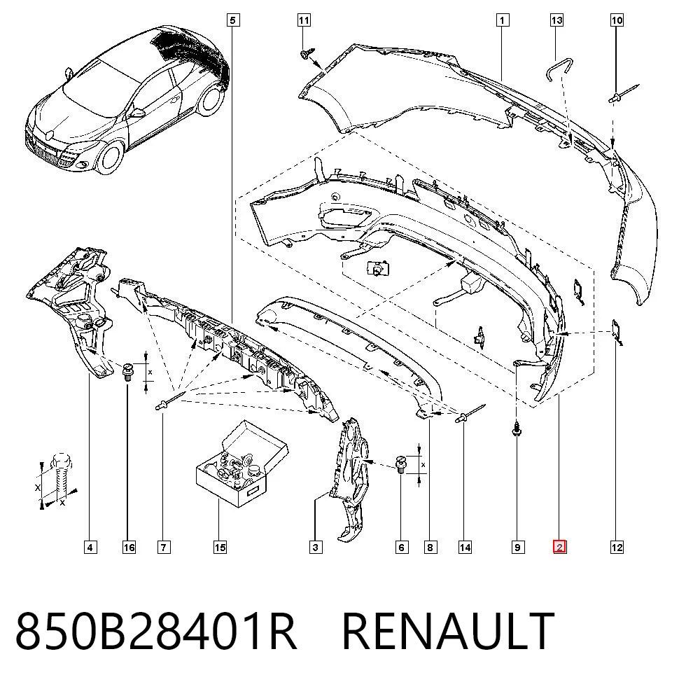 850B28401R Renault (RVI)