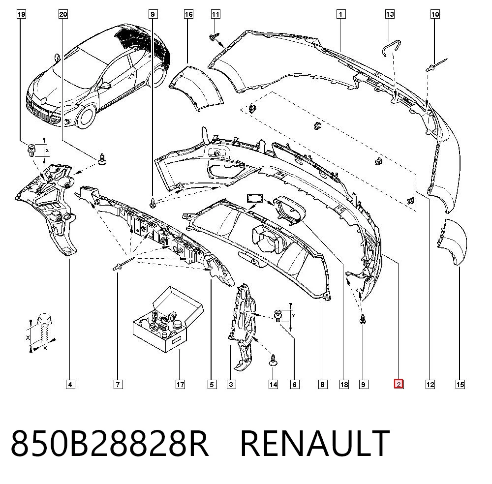 850B28828R Renault (RVI)