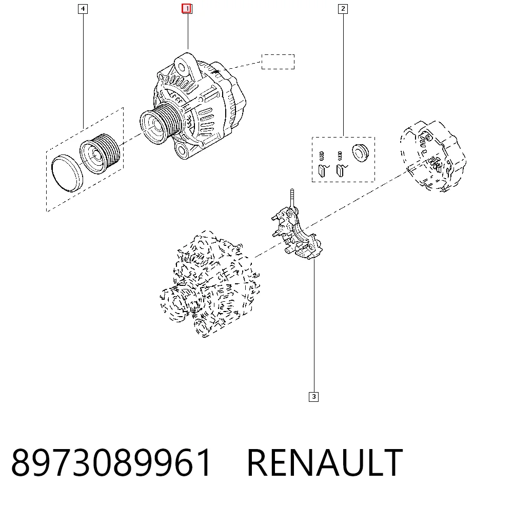 Генератор AS/Auto Storm A6108 ціна, від 155.03 USD