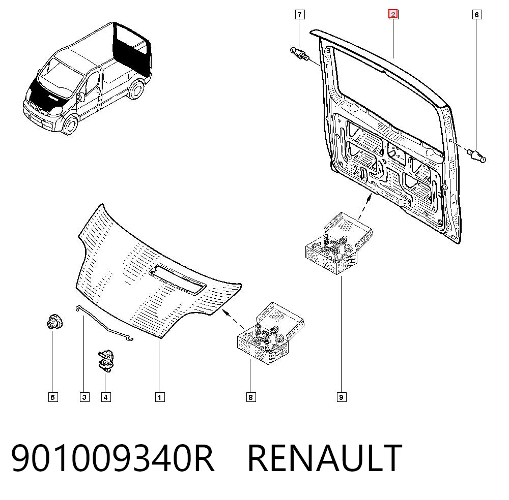 901009340R Renault (RVI)