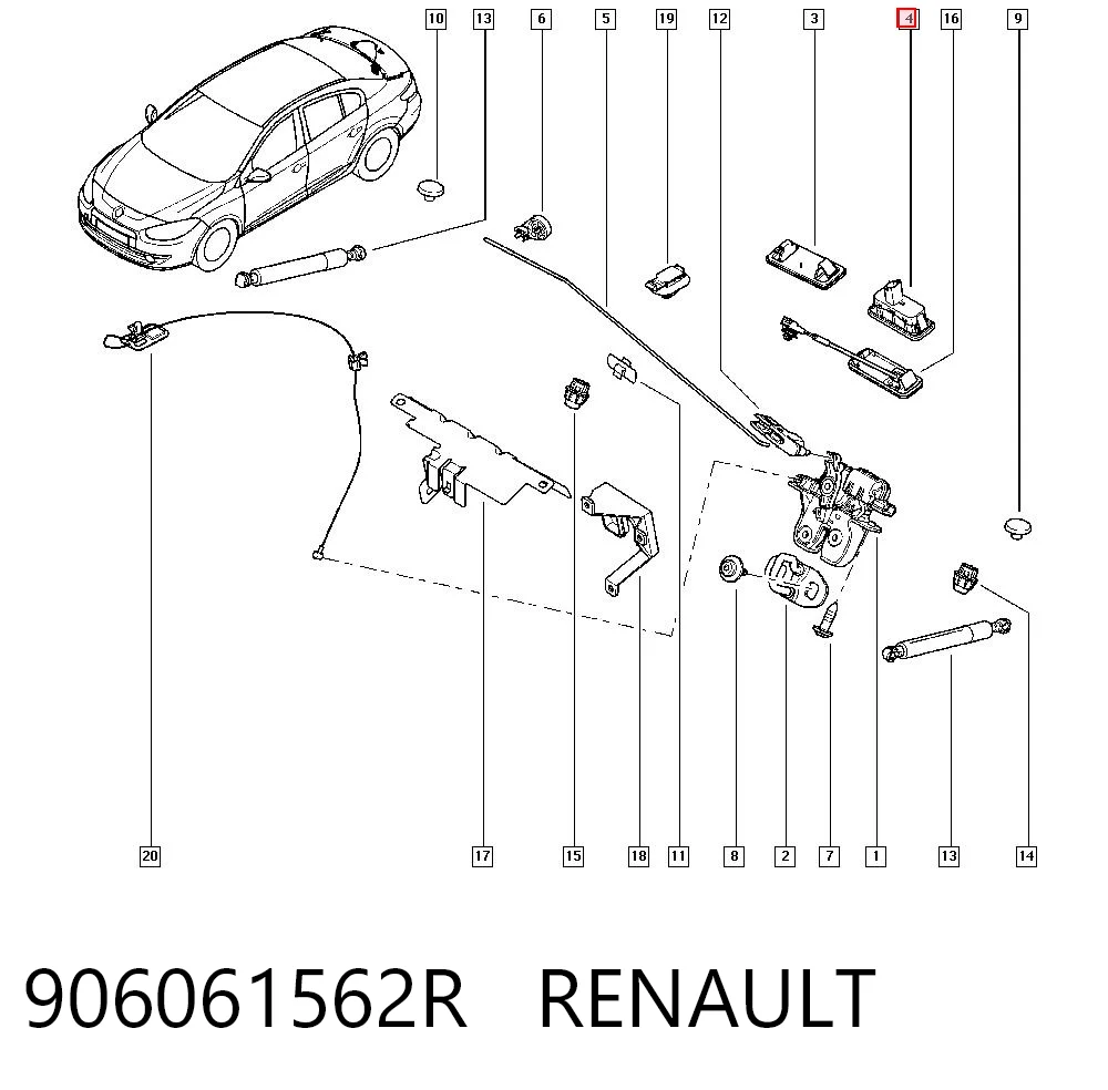 906061562R Renault (RVI) 